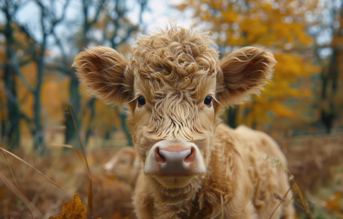 Fluffy Cow