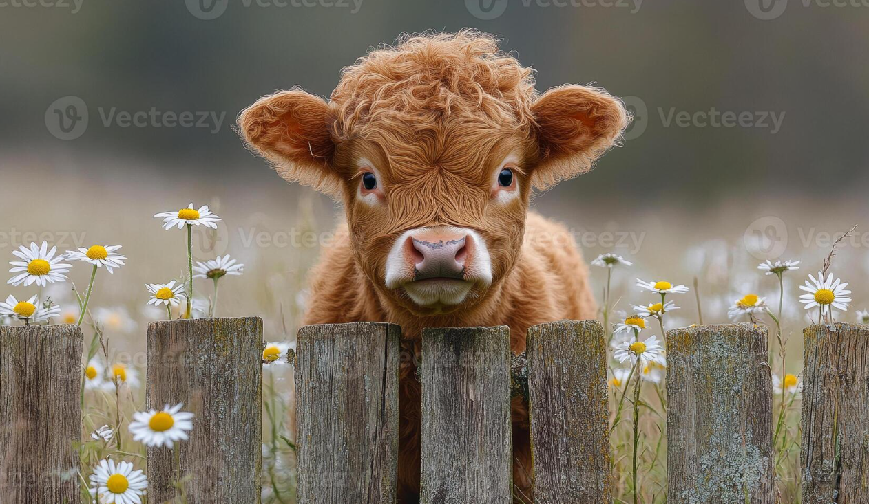 Fluffy Cow