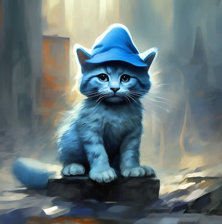 Smurf Cat