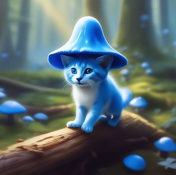 Smurf Cat