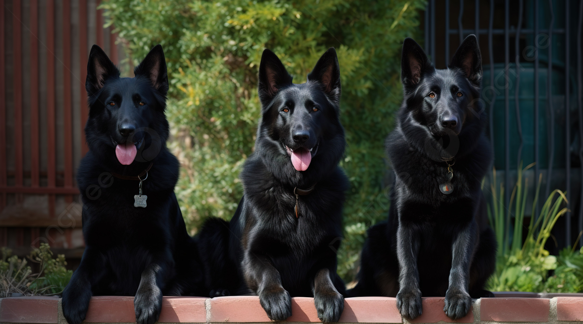 Black German Shepherd